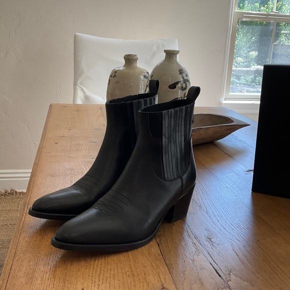 Black Maje ankle boots size 38 - Picture 4 of 11